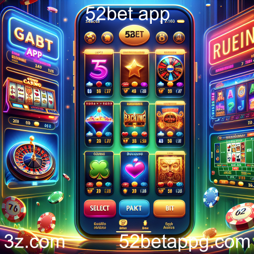 Descubra o Mundo dos Jogos no 52bet App